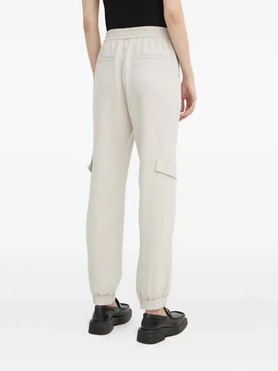 Bruuns Bazaar Elastic-waist Cargo Track Pants In Orange