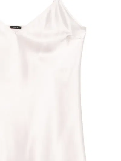 Joseph Womens Rose Clea V-neck Silk-satin Camisole Top In Pink