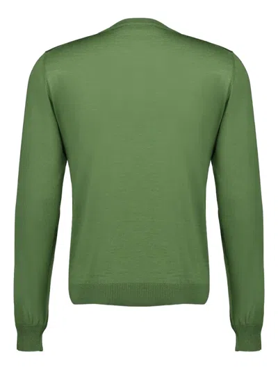 Piacenza Cashmere Wool Sweater In Green