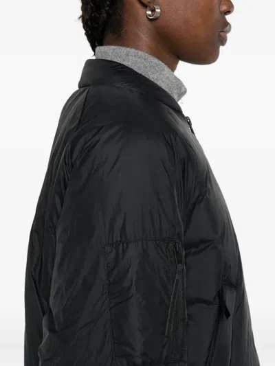 Canada Goose Elba 750 Fill Power Down Packable Bomber Jacket In Black