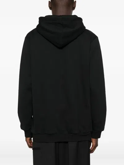 Y-3 Black Cotton Sweatshirt In Black