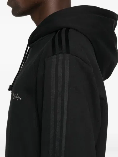 Y-3 Black Cotton Sweatshirt In Black