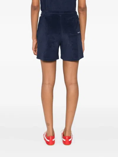 Sporty And Rich Drawstring Shorts In Blue
