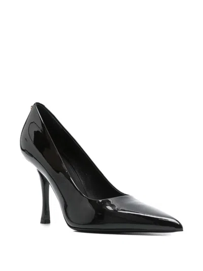 Ferragamo 100mm Pointed-toe Pumps In Black