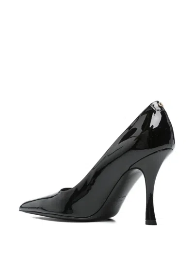 Ferragamo 100mm Pointed-toe Pumps In Black