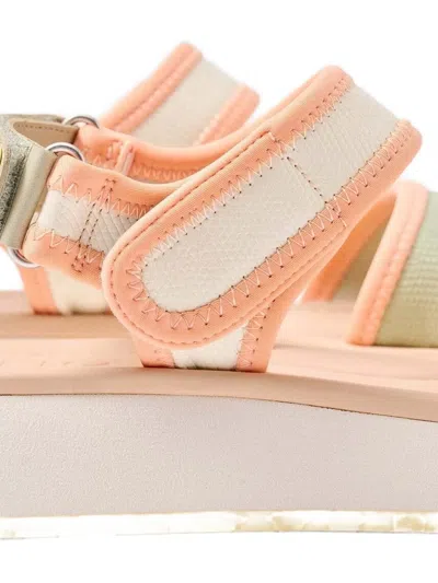 Hoff Platform Touch-strap Sandals In Multi