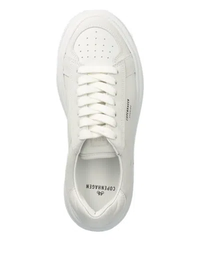 Copenhagen Platform Leather Suede Trainers In Multi