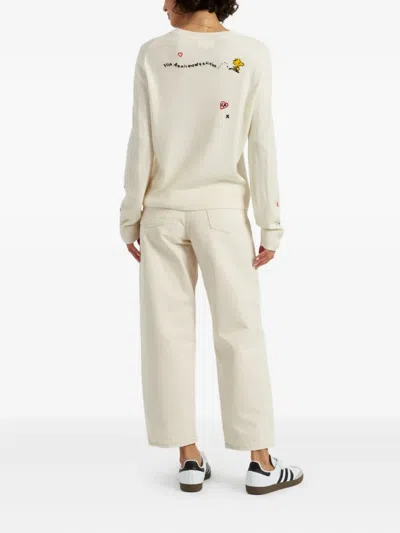 Chinti & Parker Wool Cashmere Peanuts Original Sweater In Neutral