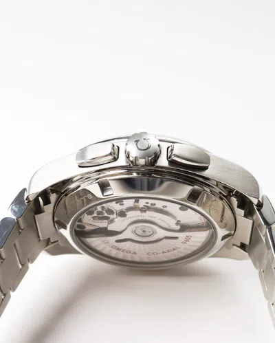 Omega Seamaster Aqua Terra Gmt Chronograph 43mm Full Set Watch In Metallic