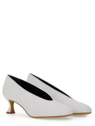 Moschino Couture Decollete Duck In White