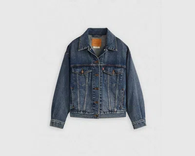 Levi's Womens Soft As Butter Original Trucker Denim Jacket Xs In Blue