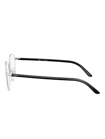 Ray Ban Round-frame Glasses In Black