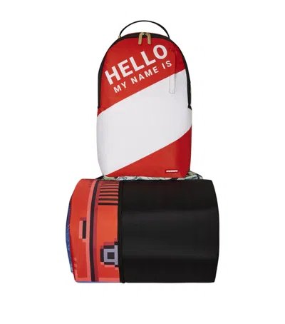 Sprayground The Scroll Of 15 Years Backpack In Black