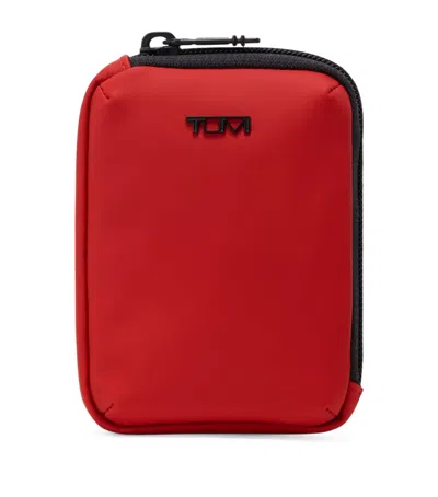 Tumi Modular Accessory Pouch In Red