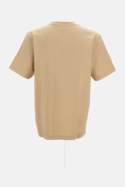 Maison Kitsuné Crew Neck Short Sleeve Relaxed Fit T-shirt In Neutral
