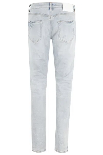 Purple Brand Skinny Kivu Repair In Blue