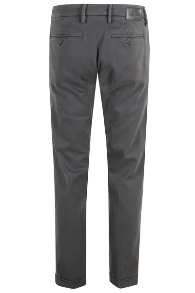 Re-hash Belt-loop Chinos In Gray
