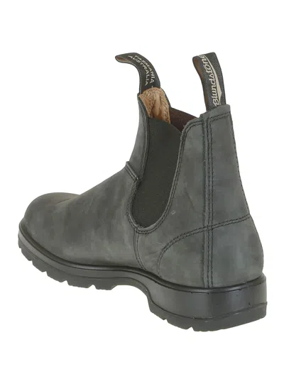 Blundstone Stivaletti Classics Rustic Black Boots In Gray