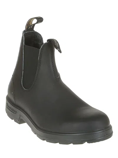 Blundstone Leather Ankle Boots In Black