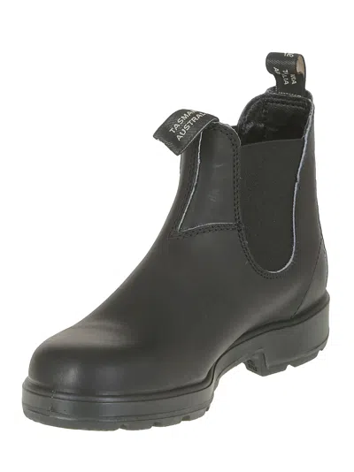 Blundstone Leather Ankle Boots In Black