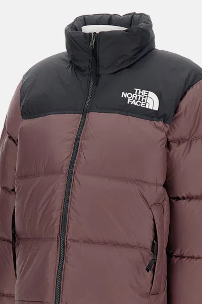 The North Face 1996 Retro Nuptse Jacket Khumbu Climbing School White Dune Nylon Coats Brown In Multi