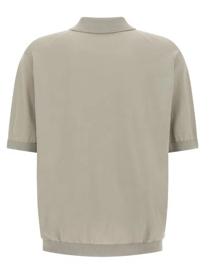 John Smedley Short-sleeved T-shirt In Gray