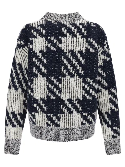 Dries Van Noten Macao V Neck Sweater In Multi