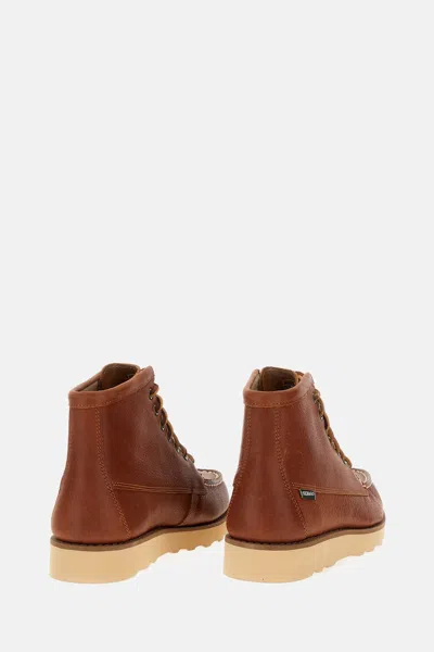 Sebago Tala Mid Tumb Shoes In Brown