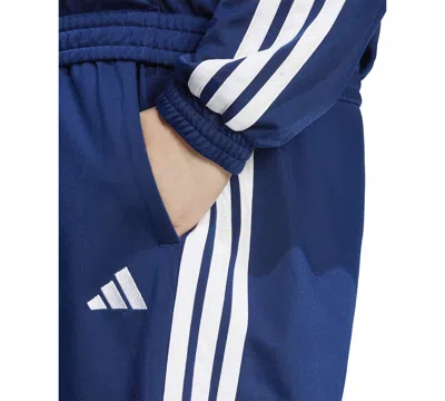 Adidas Originals Plus Size Tricot 3-stripes Track Pants In Black