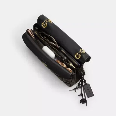 Coach Tabby Shoulder Bag 26 In Loved Leather With Quilting In Multi