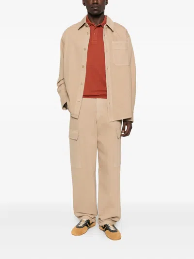 Apc Basile Brodee Poitrine Surchemise In Neutral