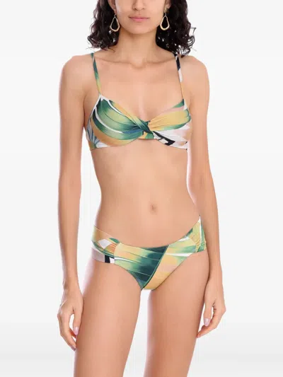 Lygia & Nanny Geometric-pattern Bikini In Multi