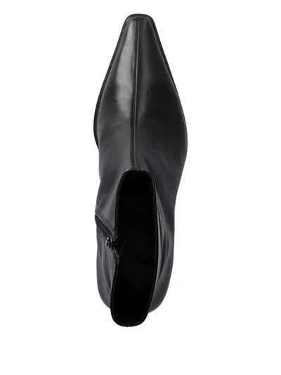 Vagabond Pointed-toe Block-heel Boots In Black