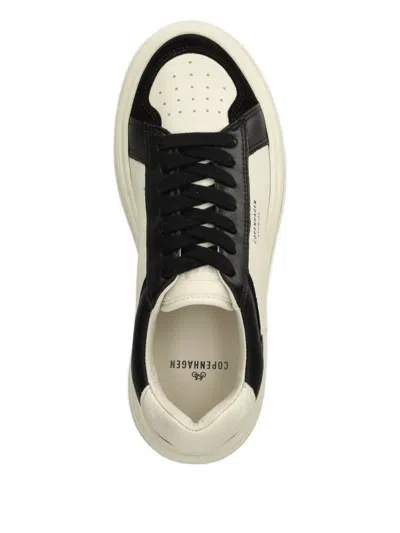 Copenhagen Cph181 Leather-panelled Platform Sneakers In Neutral