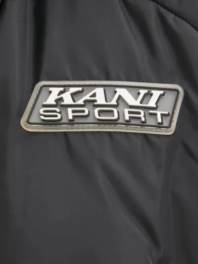 绗缝连帽蓬松夹克