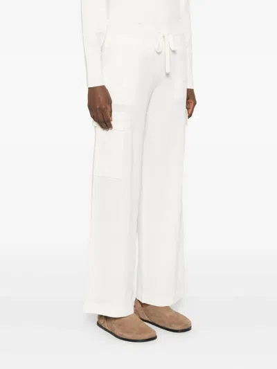 P.a.r.o.s.h Drawstring Pocket Trousers In White