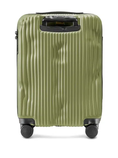 Crash Baggage Stripe Trolley In Green