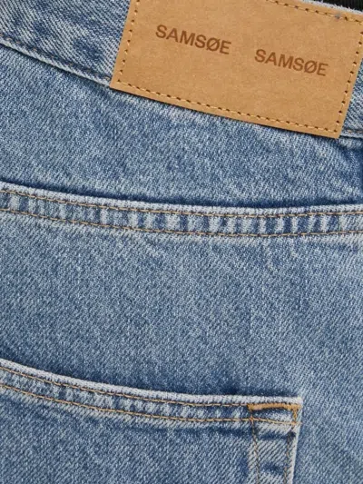 Samsoe & Samsoe Light-wash Jeans In Blue