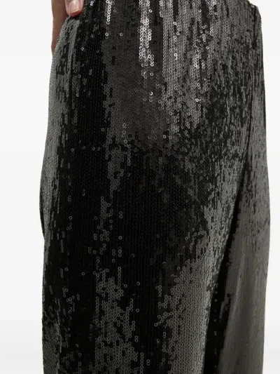Bruuns Bazaar Daphnebbbriana Sequin Trousers In Black