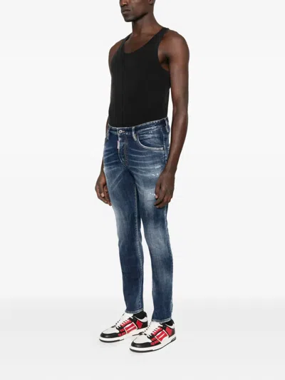 Dsquared2 Dsquared Men Skater Jean In Blue