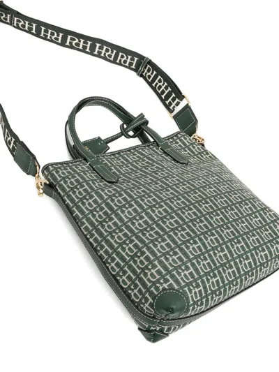Pedro Del Hierro Monogram-pattern Tote Bag In Green