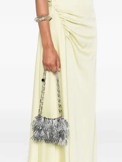 亮片缀饰搭链单肩包