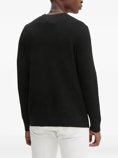 Samsoe & Samsoe Crew-neck Sweater In Black