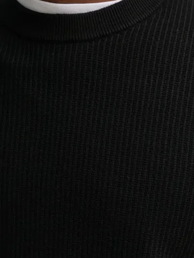 Samsoe & Samsoe Crew-neck Sweater In Black