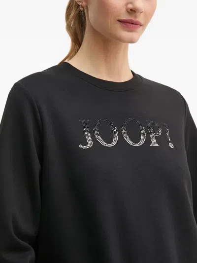 Joop Crystal-embellished Sweatshirt In Black