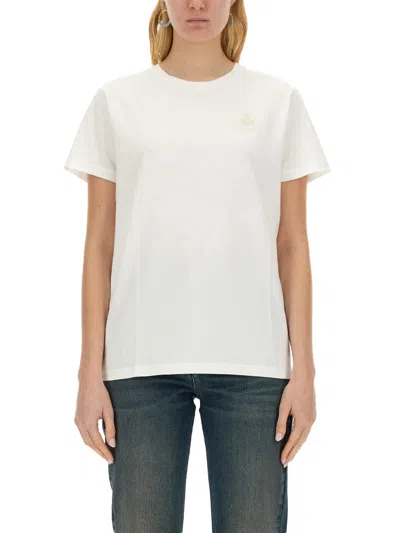Isabel Marant Étoile T-shirt Aby White In White