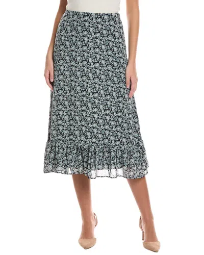 Cece Midi Skirt In Blue