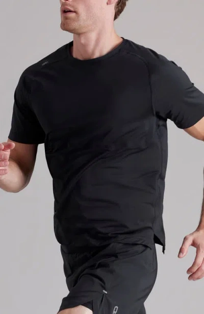 Rhone Extra Mile Performance T-shirt In Black