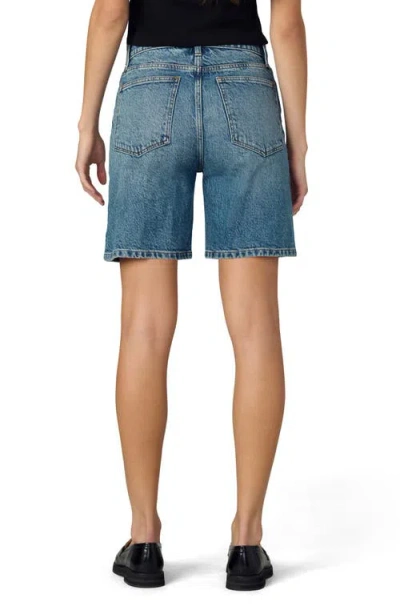 Joe's The Joey Distressed Long Denim Shorts