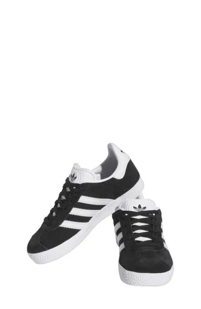 Adidas Originals Adidas Kids' Gazelle Low Top Sneaker In Black